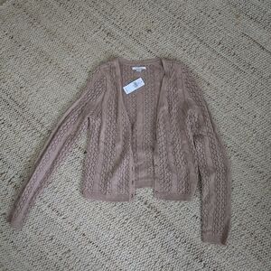 NWT American Eagle Outfitters Light Brown Cardigan